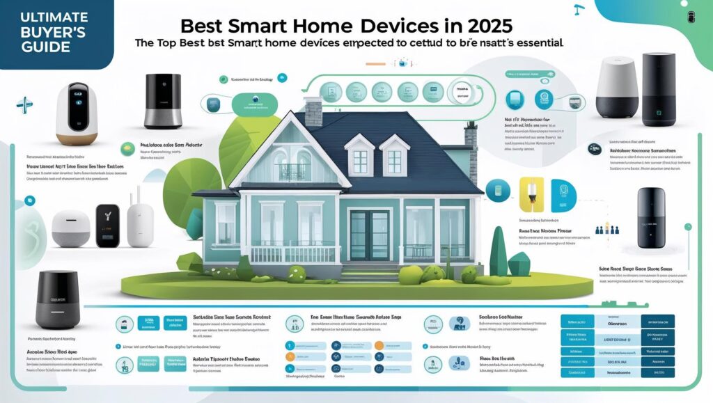 smart home devices 2025, best smart home tech, home automation gadgets, smart home products, 2025 smart tech guide