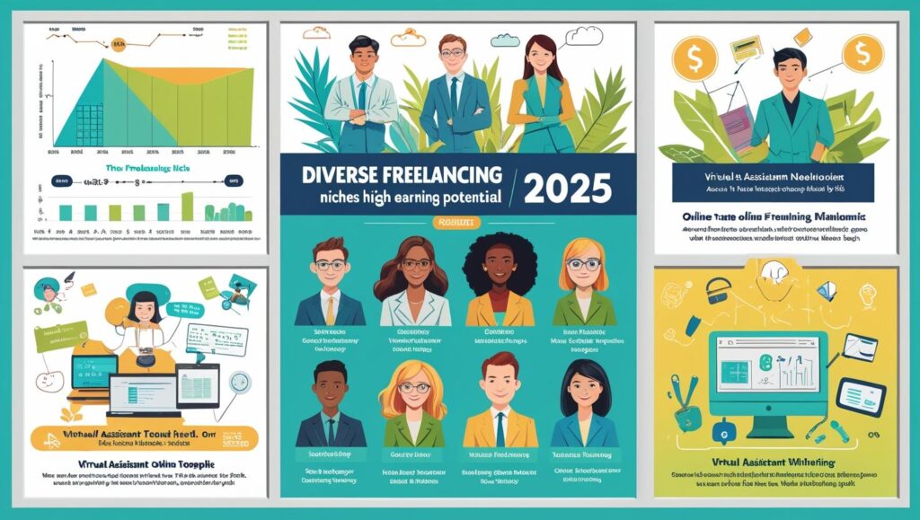 Freelancing best Niches That Pay Well in 2025