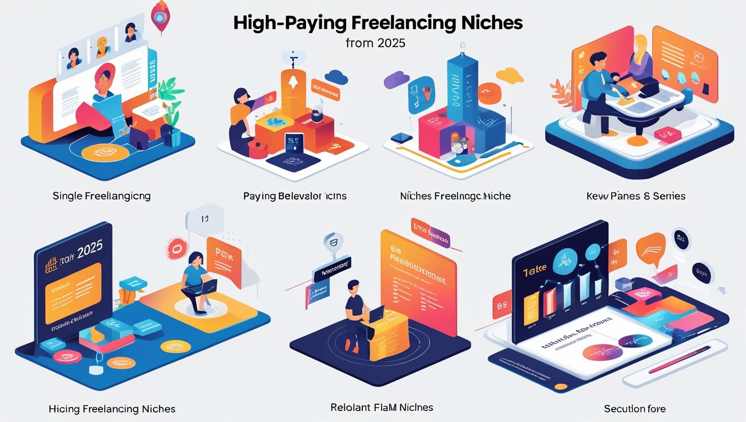 freelancing niches that pay well in 2025, high paying freelance jobs, best freelance careers, earn money online 2025