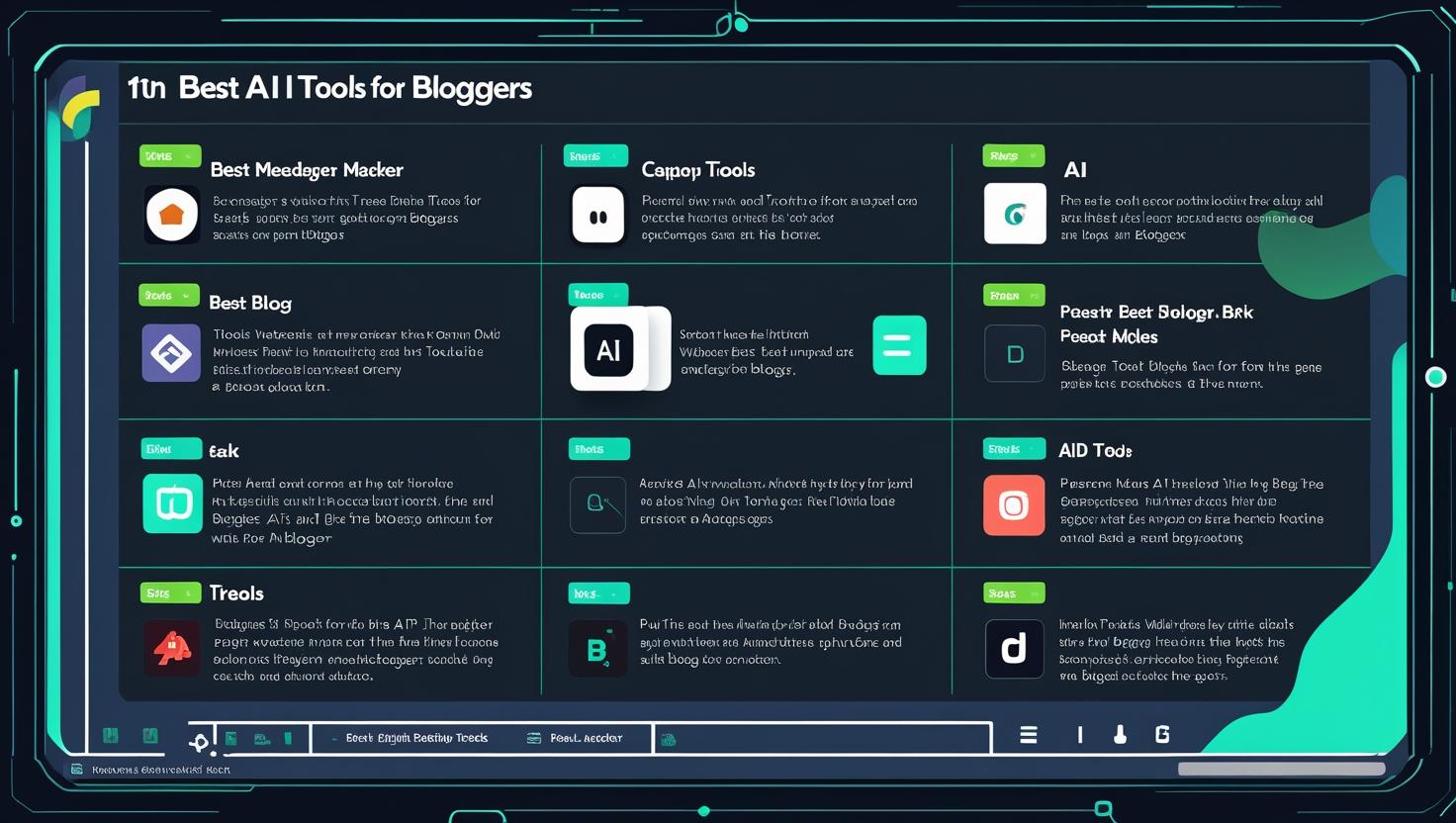 AI tools for bloggers, blogging tools 2025, best AI blogging apps, content writing with AI, AI-powered blog tools