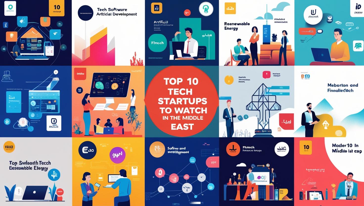 Top 10 Tech Startups to Watch in the Middle East (2025) 3 tech startups Middle East 2025, MENA innovation, top startups in UAE, Saudi tech startups