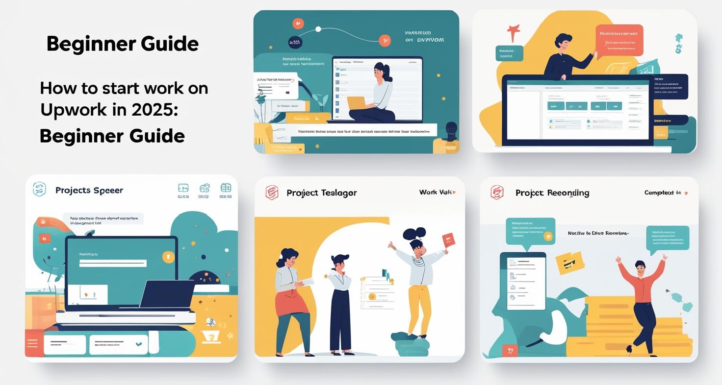 start work on Upwork, Upwork beginner guide, freelancing in 2025, make money on Upwork, Upwork profile tips
