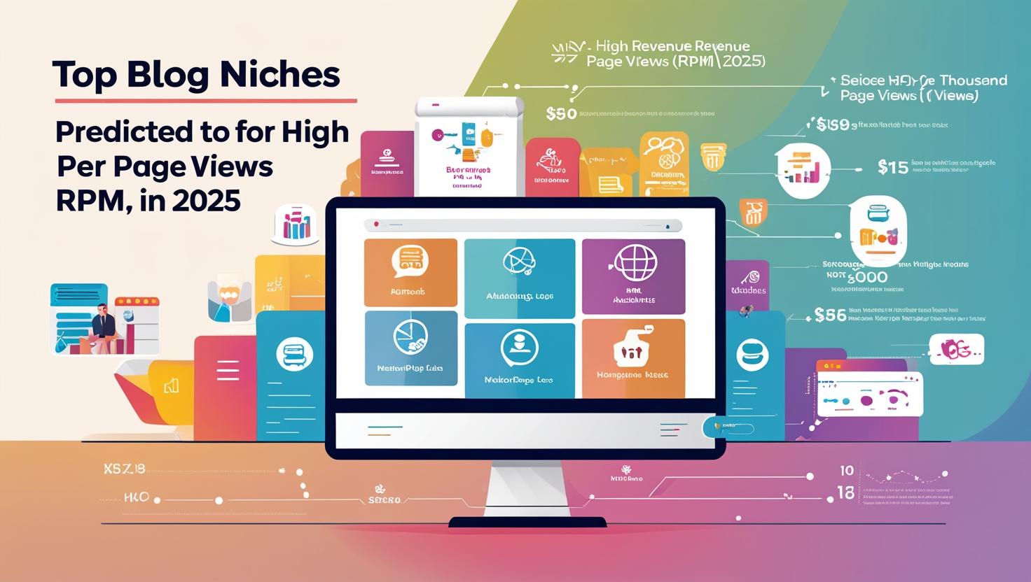 Best blog niches 2025, High RPM blog niches, Profitable blog niches, Blogging tips 2025, High CPC niches, Blog monetization 2025 Best Niches to Start a Blog