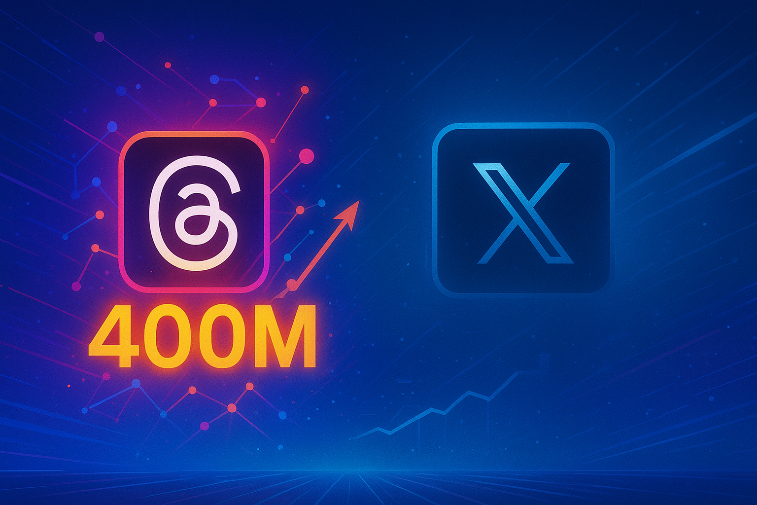 Threads Hits 400 Million Users: Will It Overtake X? 2 Threads 400 million users, Threads vs X, Threads growth, monthly active users Threads Threads Hits 400 Million
