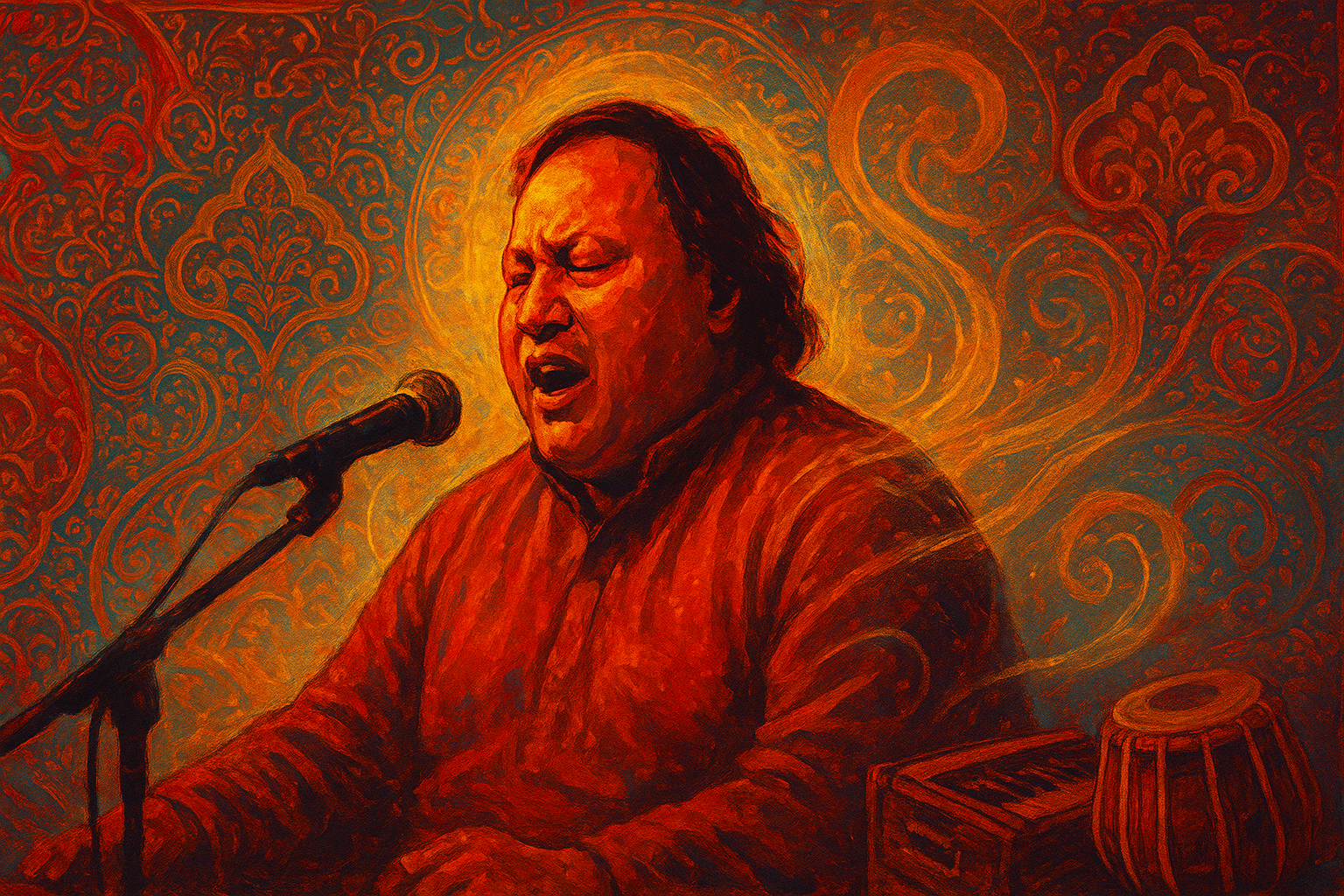 Nusrat Fateh Ali Khan, Nusrat Fateh Ali Khan biography, Nusrat Fateh Ali Khan qawwali, Nusrat Fateh Ali Khan songs, Nusrat Fateh Ali Khan legacy 