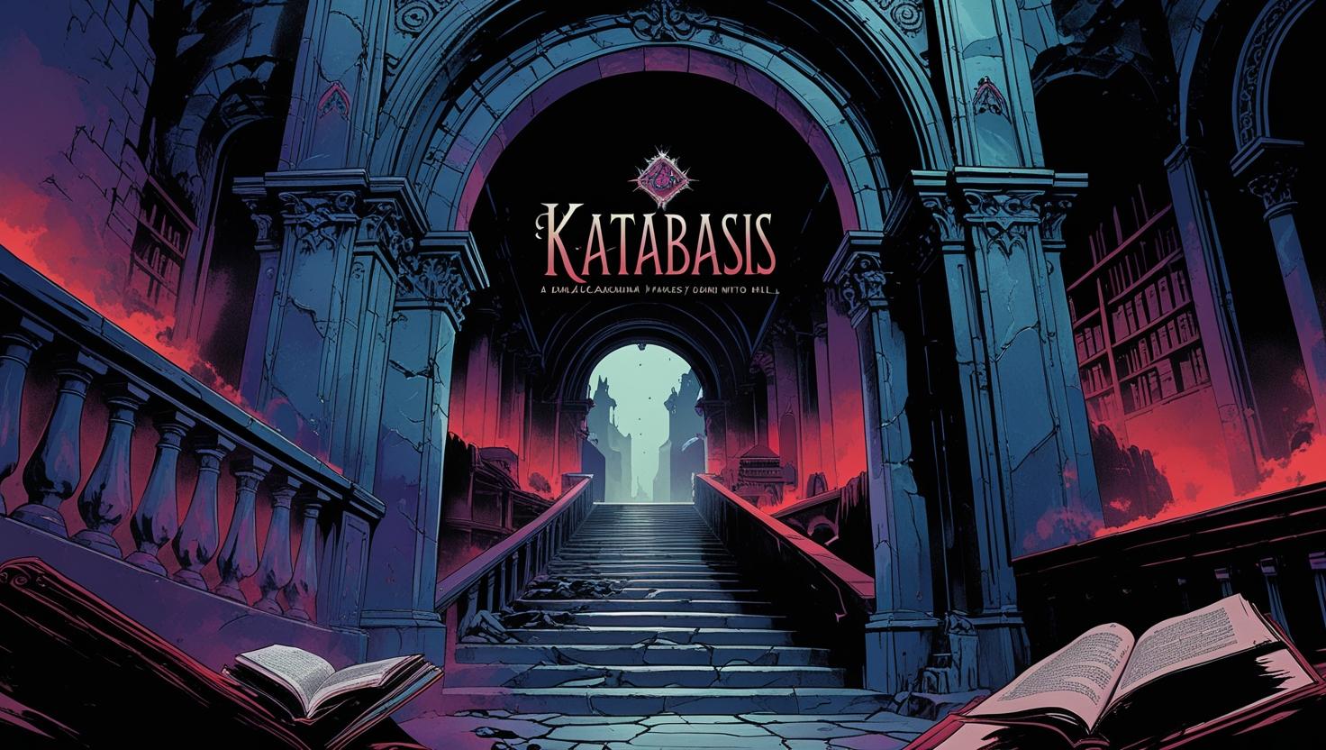 Katabasis R.F. Kuang, Katabasis review, Katabasis book summary, Katabasis release date 2025, Katabasis plot analysis, Katabasis characters, Katabasis ending explained, dark academia fantasy, dark academia fantasy books, dark academia novel review, academia is hell novel, fantasy novel set in academia, graduate students magic novel, magic and academia book, R.F. Kuang new book, R.F. Kuang novels, 