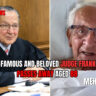 Judge Frank Caprio, Frank Caprio death, Frank Caprio obituary, Caught in Providence, Nicest Judge in the World, Rhode Island judge, compassionate judge, viral courtroom videos