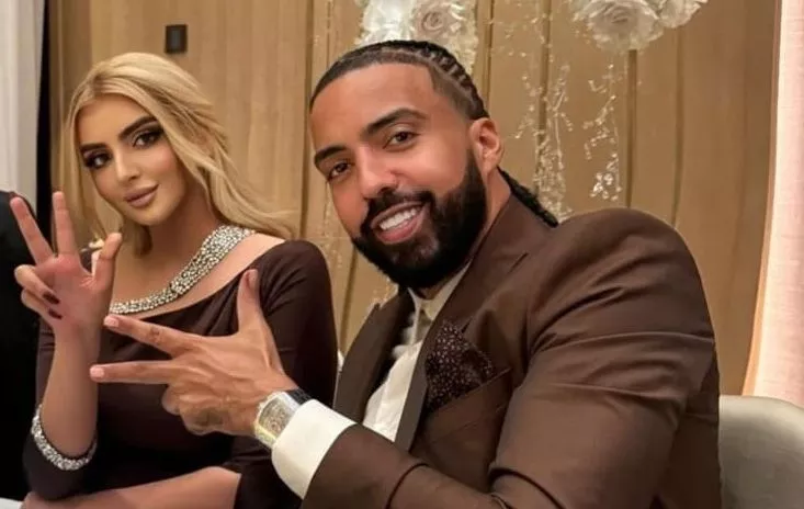 Sheikha Mahra engagement ring 2025, French Montana Dubai princess, Paris Fashion Week proposal 2025, celebrity engagements 2025