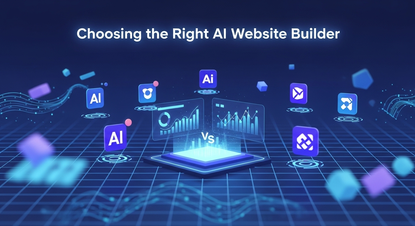 build a website with AI, AI website builder, no-code AI development, AI for SEO, automated web design 2025

