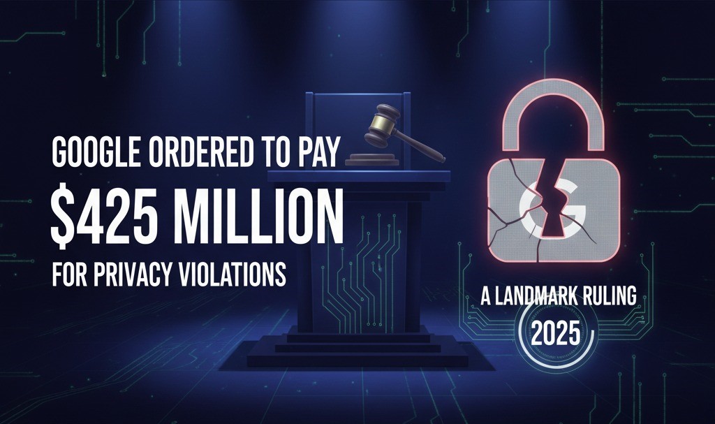 Google Ordered to Pay $425 Million for Privacy Violations: A Landmark Ruling in 2025 3 Google privacy lawsuit, $425 million fine, data privacy violation, 2025 Google fine, San Francisco jury, user data misuse, digital privacy
