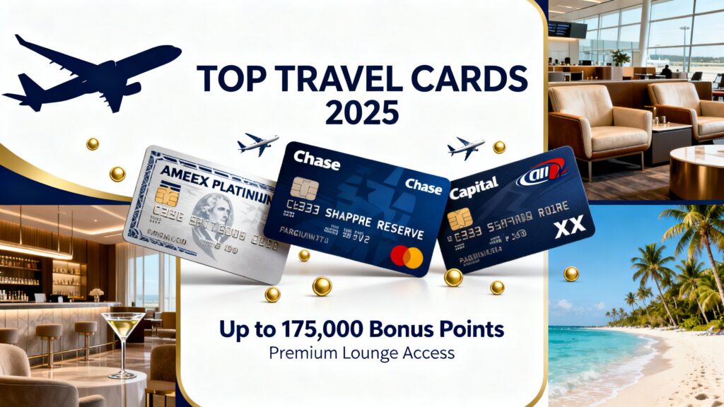 Best Credit Cards for Travel Rewards in 2025: Top Picks, Bonuses & Perks