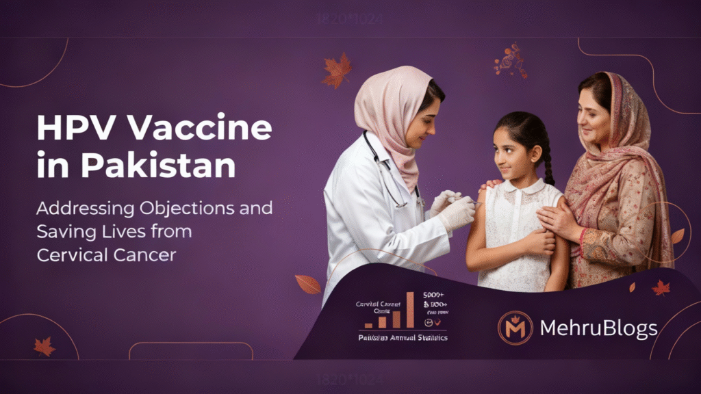 HPV vaccine Pakistan, cervical cancer prevention, HPV vaccine objections, Islamic stance HPV vaccine, women’s health Pakistan