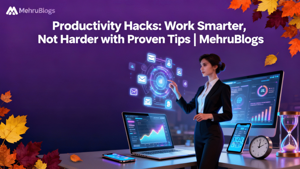 Productivity Hacks 2025: Work Smarter, Not Harder with Proven Tips
