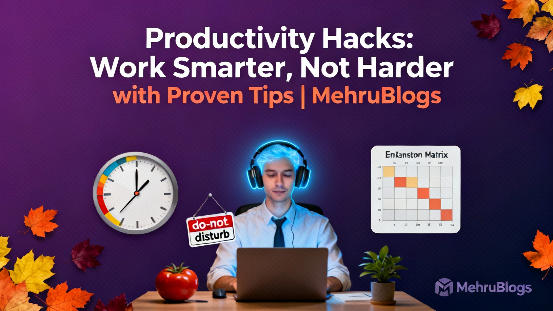 productivity hacks, work smarter not harder, time management tips, productivity tips 2025, focus hacks, daily productivity, efficiency tips, remote work productivity