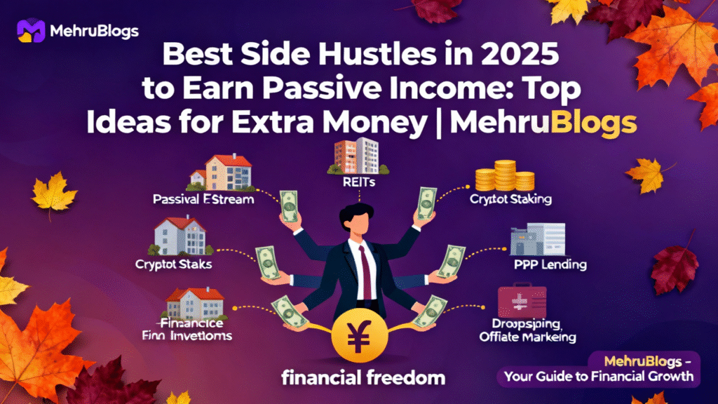 Best Side Hustles in 2025 to Earn Passive Income: Top Ideas for Extra Money 1 Best Side Hustles in 2025 to Earn Passive Income: Top Ideas for Extra Money