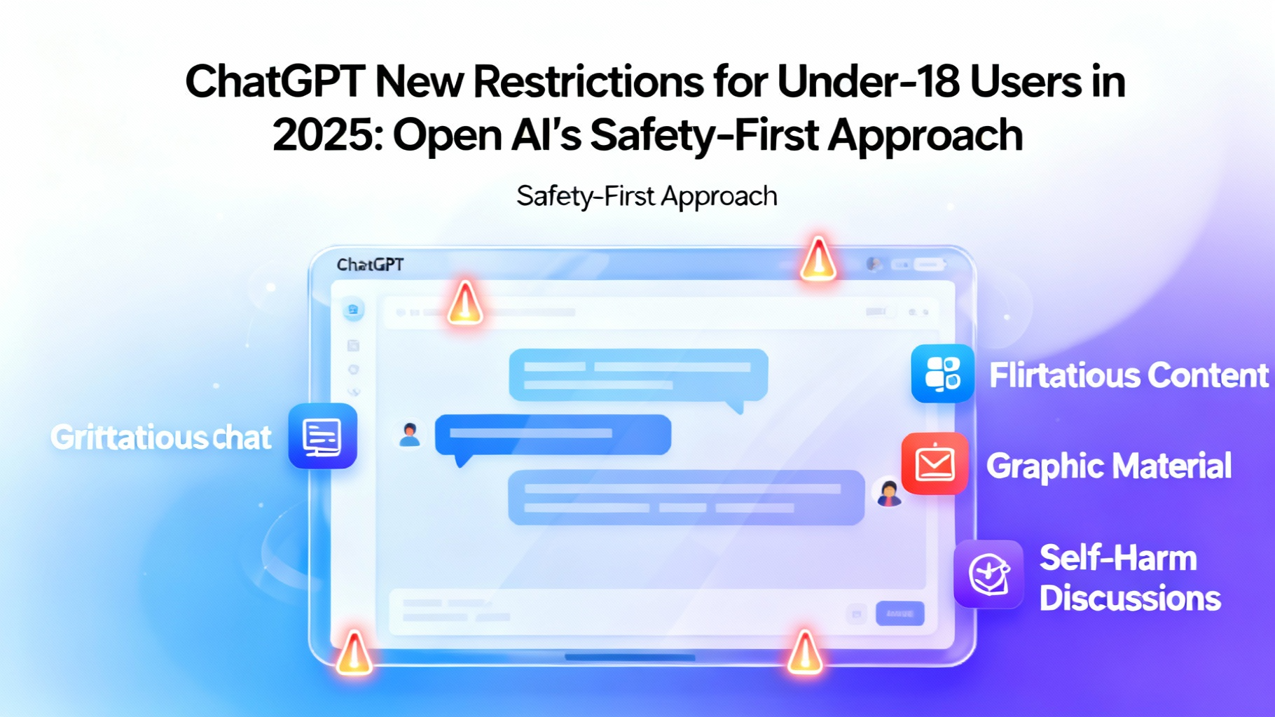 ChatGPT restrictions 2025, Open AI under-18 rules, ChatGPT safety features, parental controls ChatGPT, AI privacy policies ChatGPT new restrictions