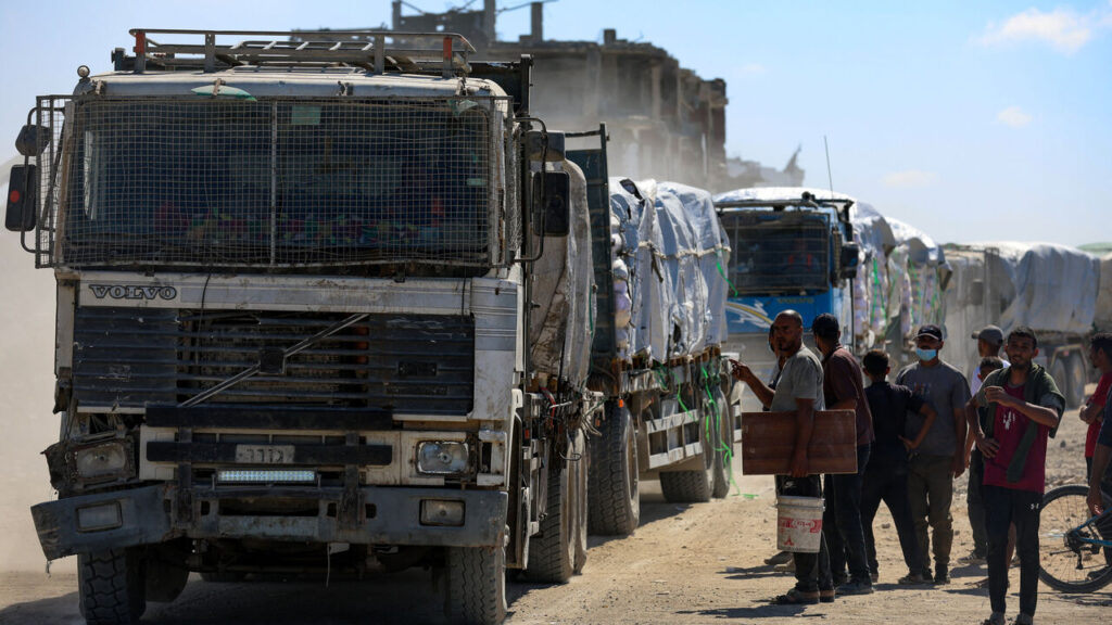 Israel Suspends Aid Deliveries to Gaza