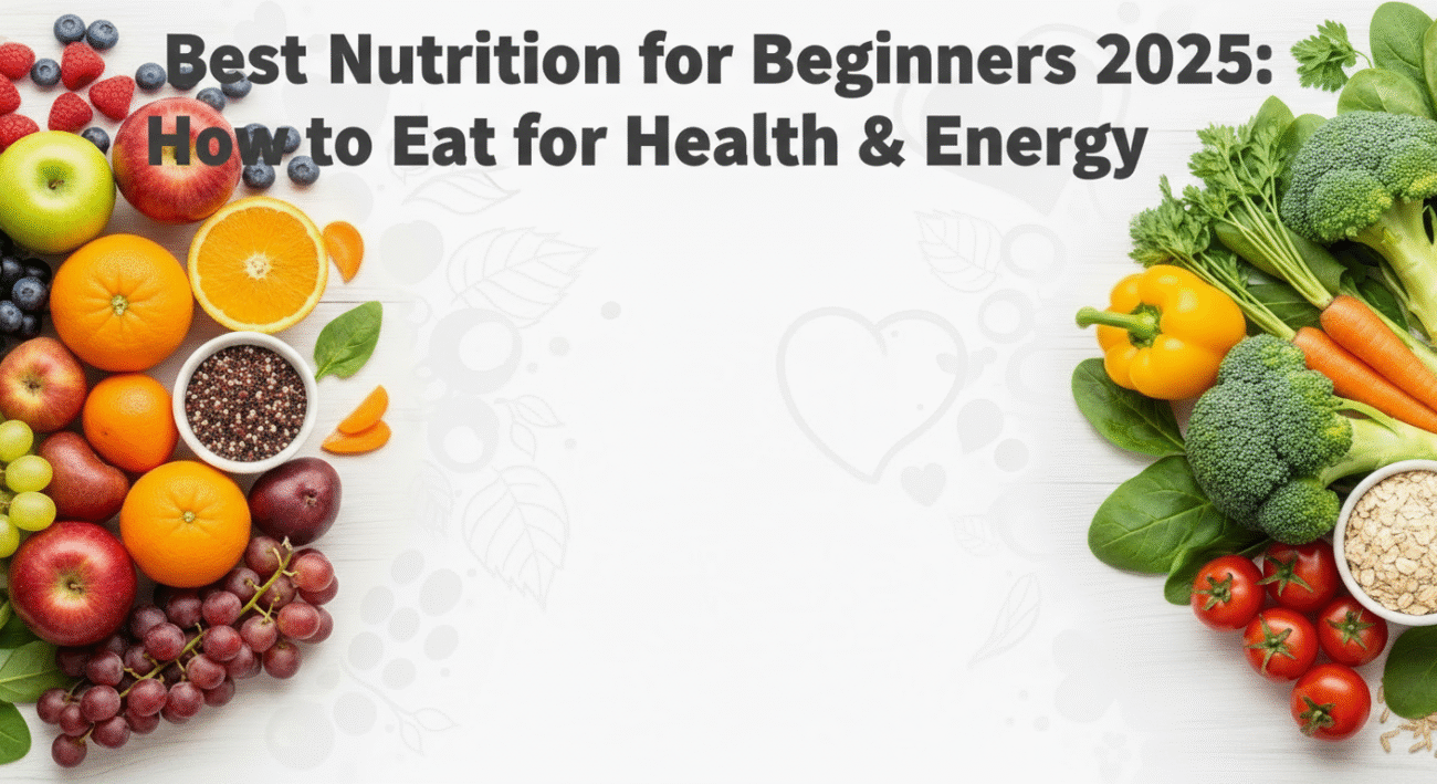 Nutrition Banner with Title