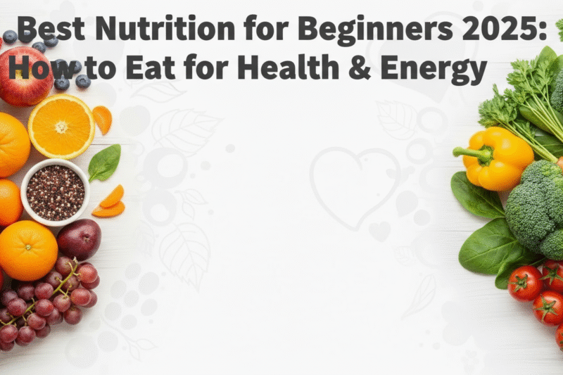 Best Nutrition for Beginners 2025