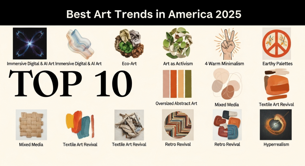 Top Best Art Trends in America 2025