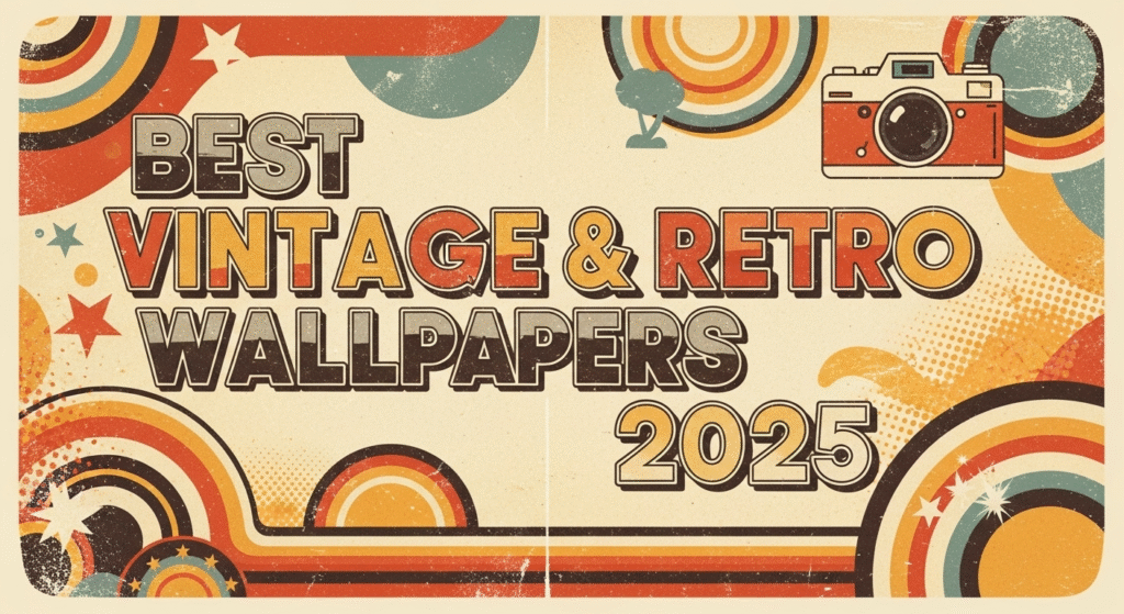 Best Vintage and Retro Wallpapers 2025