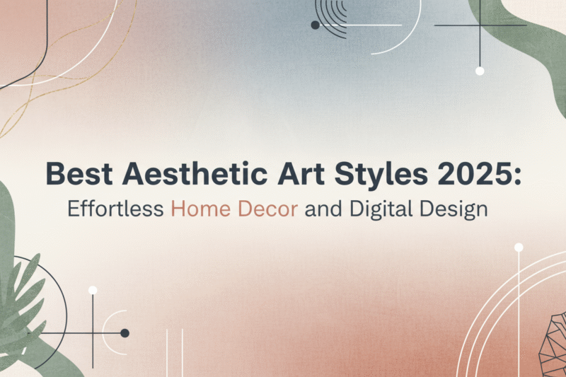 Best Aesthetic Art Styles 2025