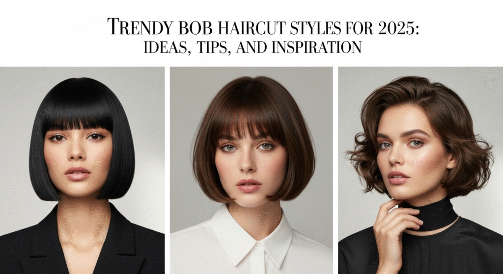 Best Trendy Bob Haircut Styles for 2025